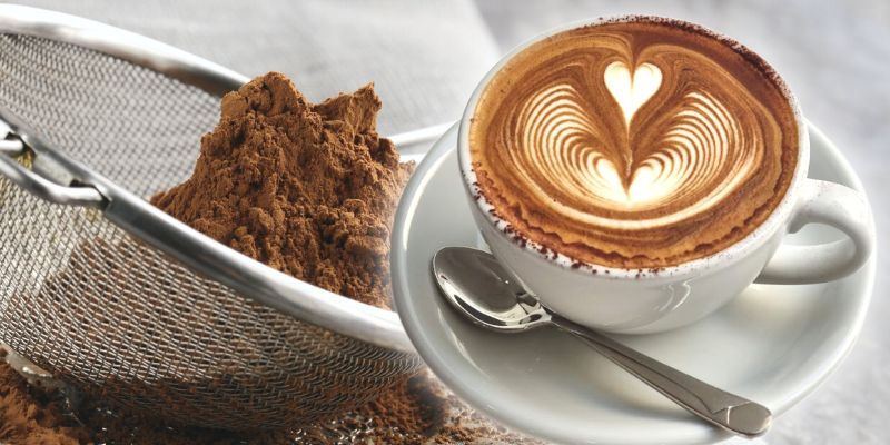 Caffe Mocha eller Mocaccino - en lækker kaffedrik med smag af chokolade!