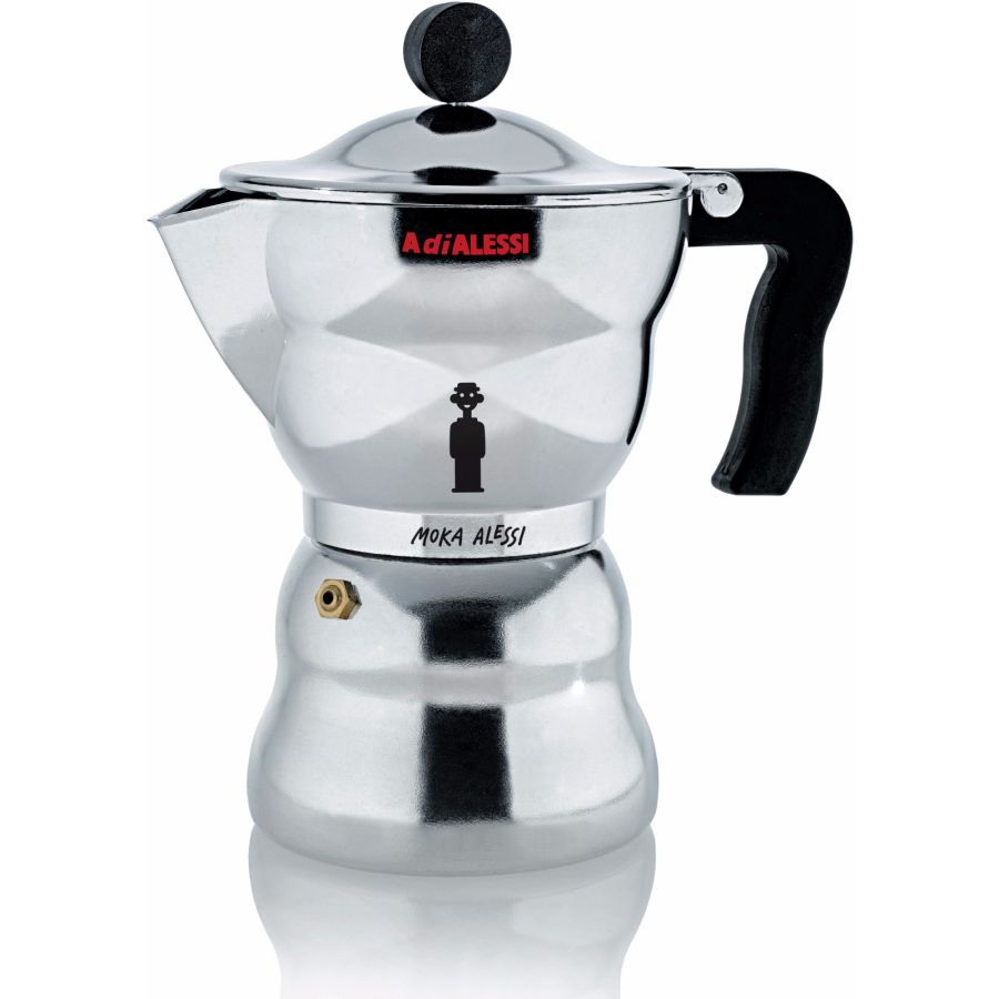 Moka Alessi AAM33 espressokande, 6 kopper