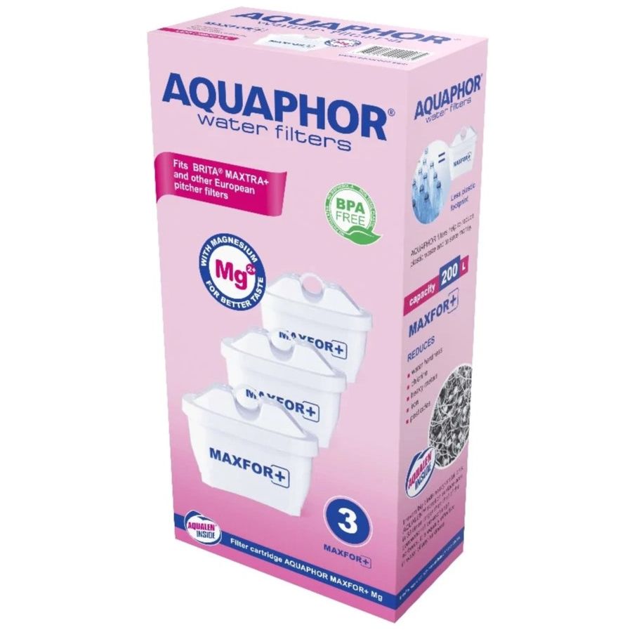 Aquaphor Maxfor+ Magnesium vandfilterpatron 3-pack