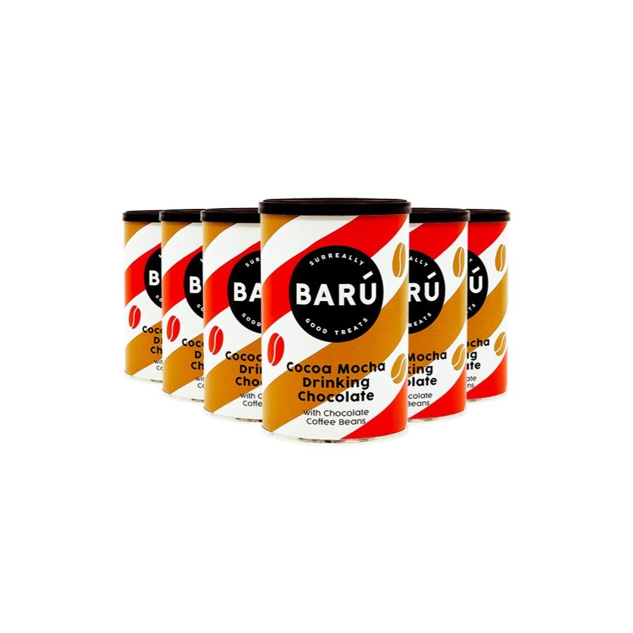 Barú Cocoa Mocha Drinking Chocolate Powder 6 x 250 g