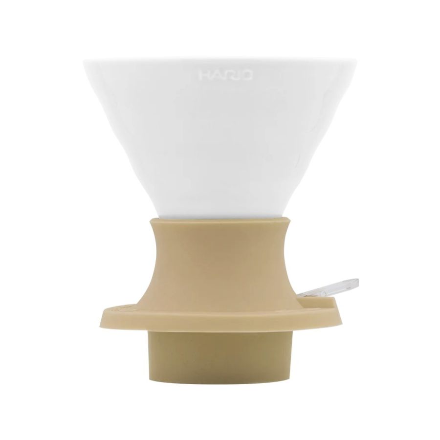 Hario V60 Immersion Dripper Switch Ceramic størrelse 02 + filterpapir, jasmin