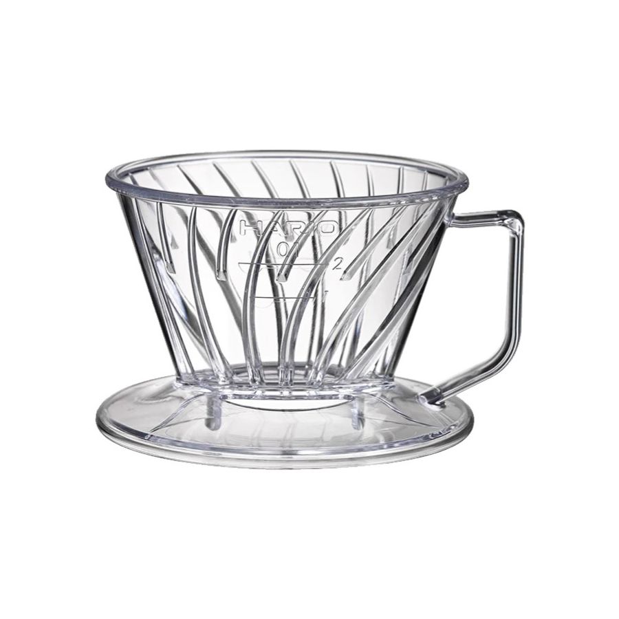 Hario Pegasus Coffee Dripper Size 01, Transparent Plastic