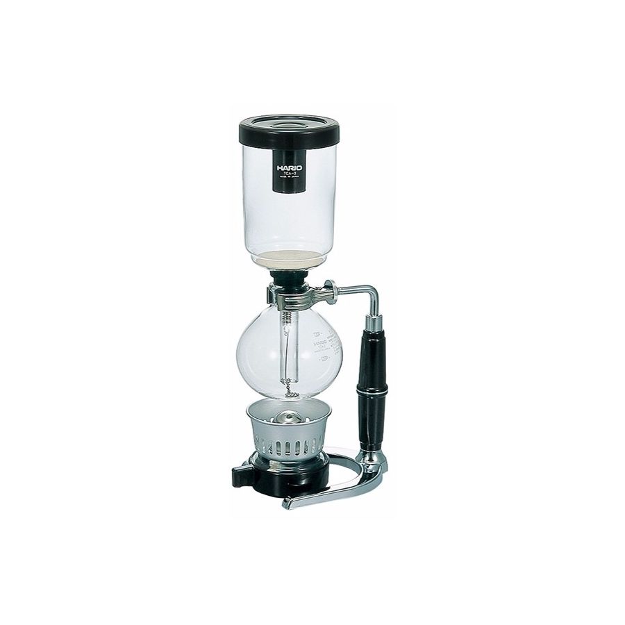 Hario Technica TCA-2 Syphon vakuumkaffebrygger 3 kopper, 360 ml