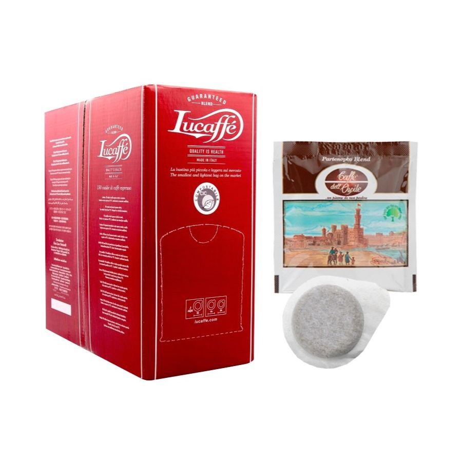 Lucaffé Caffè Dell'Ospite espresso pods 150 stk