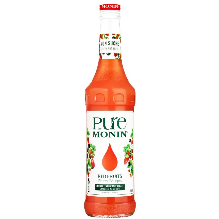 Pure by Monin Red Fruits uden tilsat sukker 700 ml