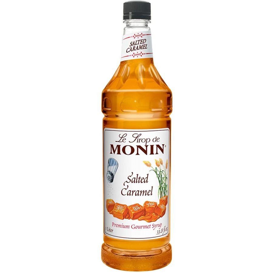 Monin Salted Caramel sirup 1 l PET-flaske