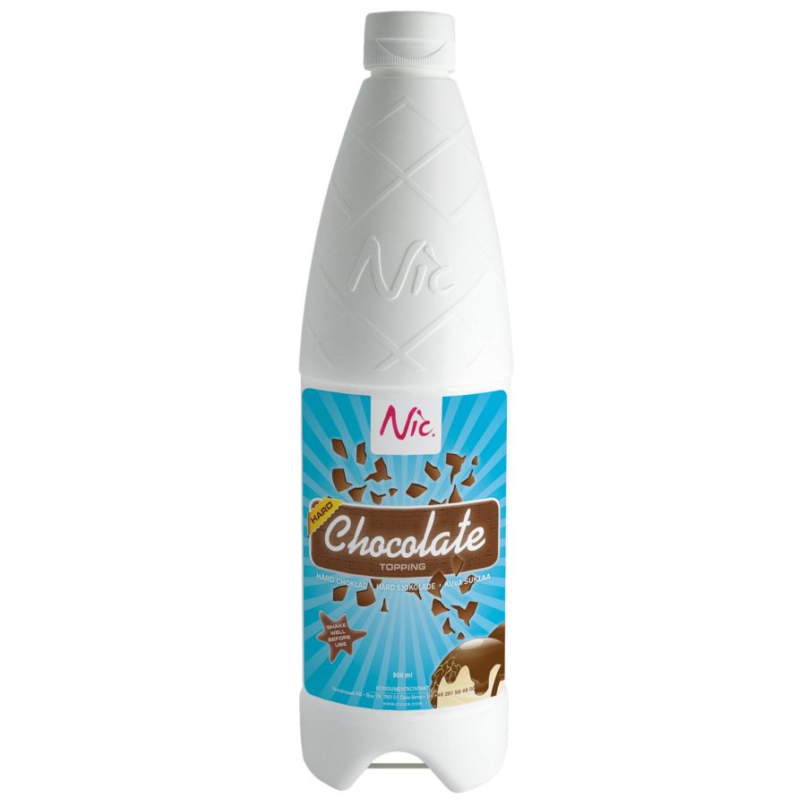 Nic Hard Chocolate Topping 900 ml