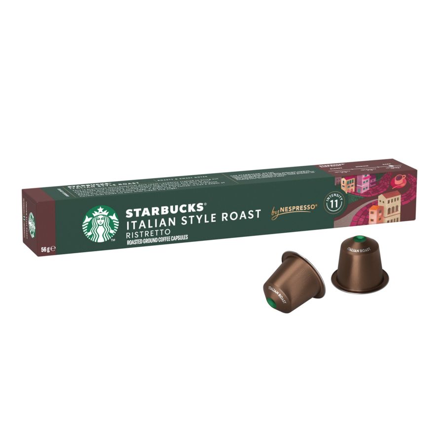 Starbucks Italian Style Roast Nespresso-kompatible kaffekapsler 10 stk.