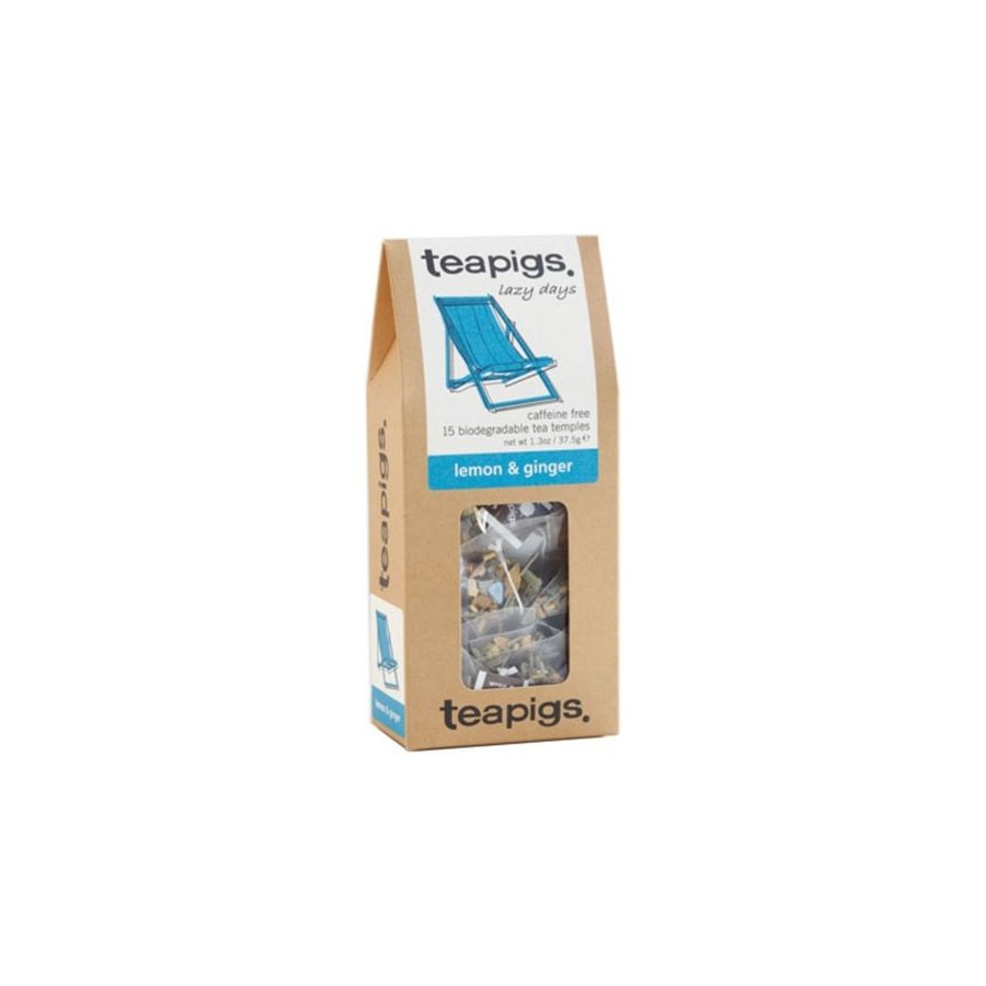 Teapigs Lemon & Ginger Tea 15 Tea Bags