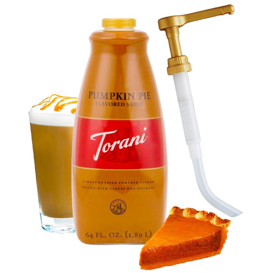 Torani Pumpkin Pie sauce 1,89 l + pumpe