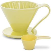 CAFEC Arita Ware Flower Dripper 4 kopper, gul