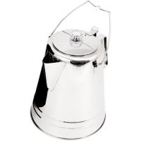 GSI Outdoors Glacier Stainless Coffee Percolator, 14 kopper