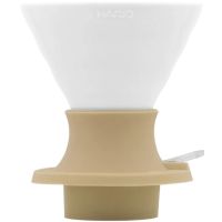 Hario V60 Immersion Dripper Switch Ceramic størrelse 02 + filterpapir, jasmin