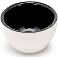 Rhino Cupping Bowl skål til kaffesmagning 230 ml, sort/hvid