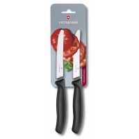 Victorinox Swiss Classic tomatkniv 11 cm 2 stk, sort