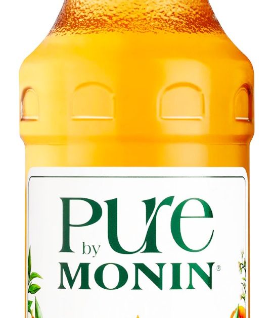 Pure by Monin Peach Apricot No Added Sugar 700 ml - Crema