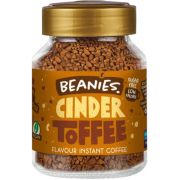 Beanies Cinder Toffee smagsat instant kaffe 50 g