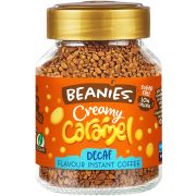 Beanies Decaf Creamy Caramel koffeinfri smagsat instant kaffe 50 g