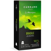 Carraro 1927 Brasile Premium Nespresso Compatible Coffee Capsules 10 pcs