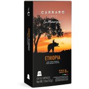 Carraro 1927 Ethiopia Premium Nespresso-kompatible kaffekapsler 10 stk