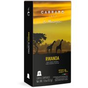 Carraro 1927 Rwanda Premium Nespresso-kompatible kaffekapsler 10 stk