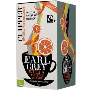 Clipper Organic Earl Grey With A Twist Of Orange, 20 teposer