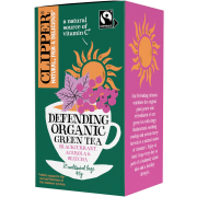 Clipper Organic Green Tea Defending Blackcurrant, Acerola & Matcha 20 teposer