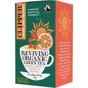 Clipper Organic Green Tea Reviving Orange, Acerola, Guarana & Matcha 20 teposer