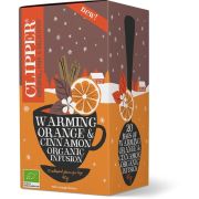 Clipper Organic Warming Orange & Cinnamon Infusion med 20 teposer