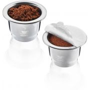 Gefu Conscio Reusable Nespresso-Compatible Coffee Capsules, 2 pcs