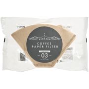 Hario Pegasus brune kaffefiltre størrelse 03, 100 stk.