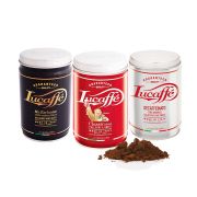 Lucaffé Classic 250 g + Mr Exclusive 250 g + Decaffeinato 250 g - malet kaffe