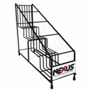 Nexus metalstativ til 4 sirupsflasker